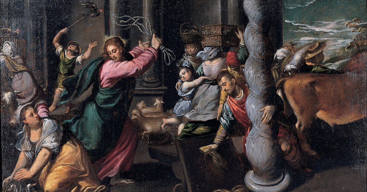 Jesus angry